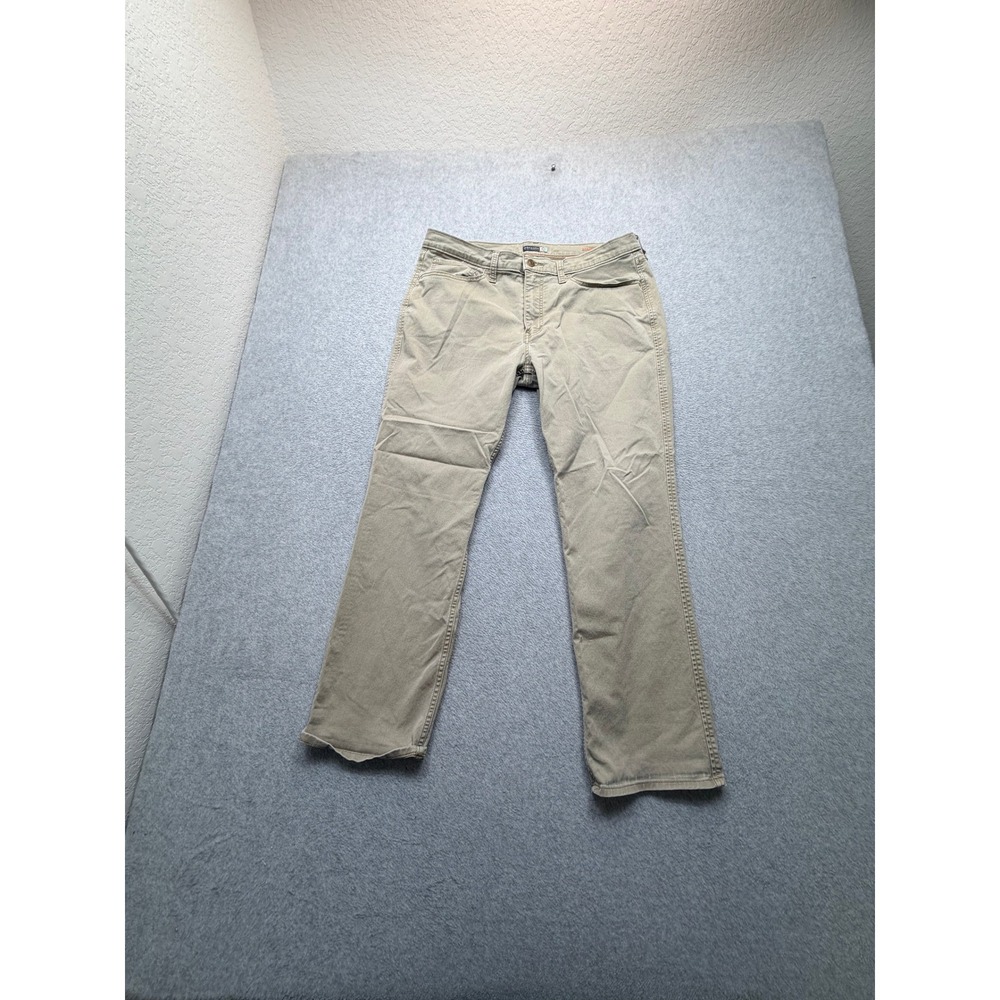 Dockers Straight Fit Khaki Tan Pants Mens 36x30 56790-0001 Casual Twill Trousers - Picture 1 of 10